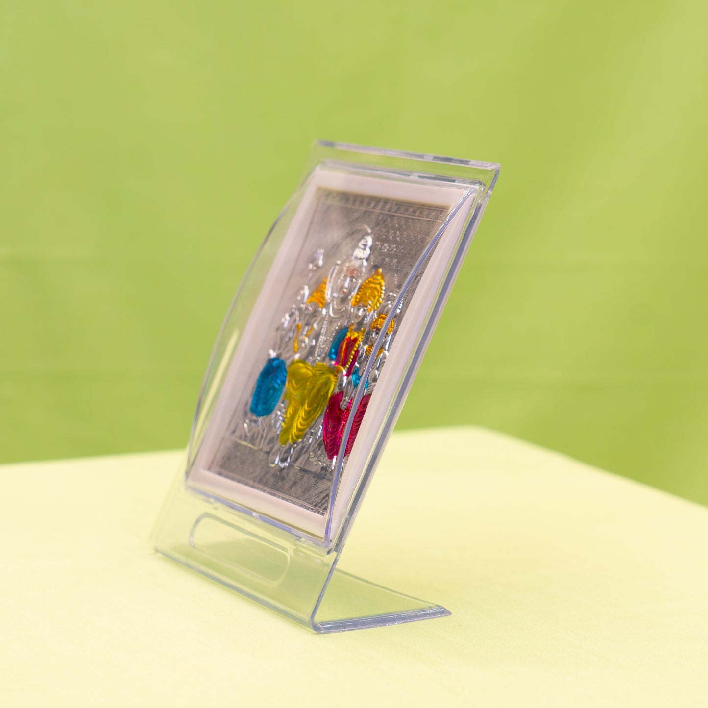 Silver Coated Shiva Family  Frame (No 2)