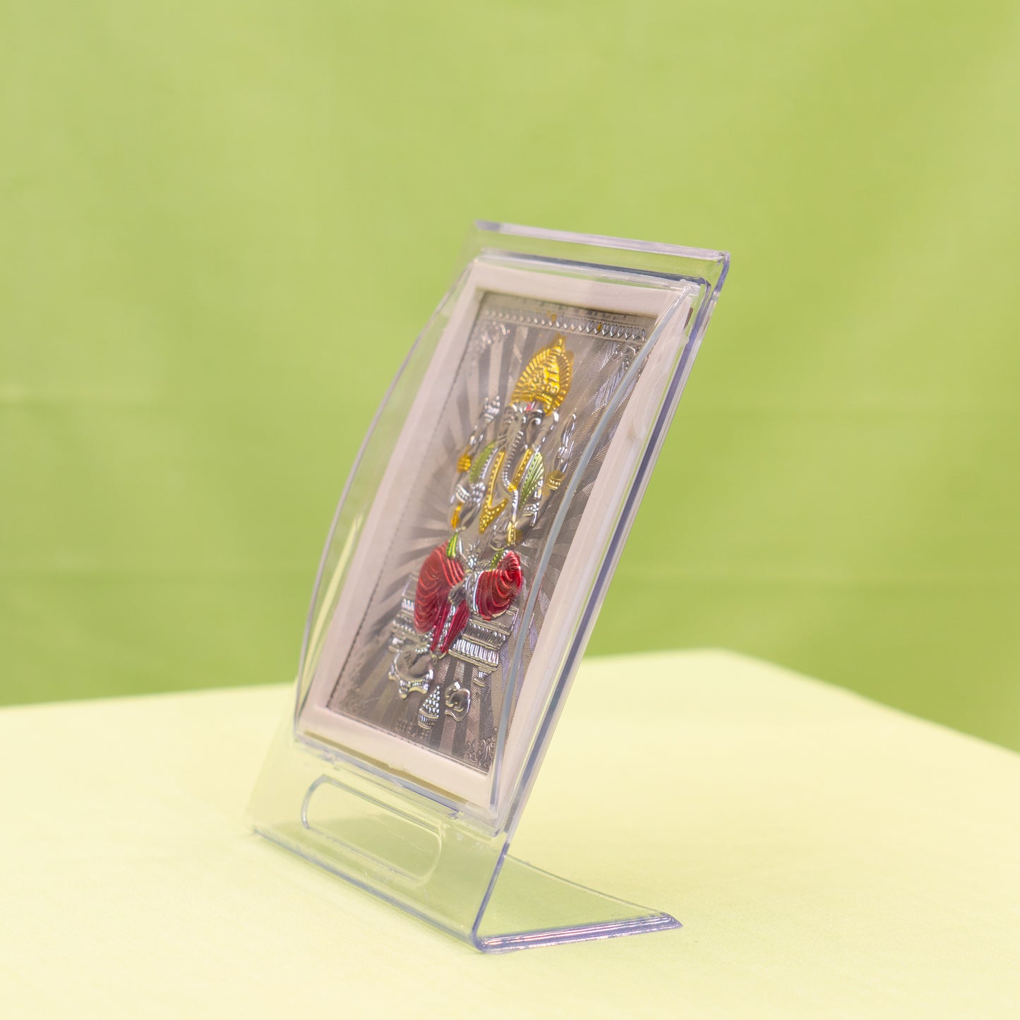 Silver Coated Ganesh Frame (No 2)