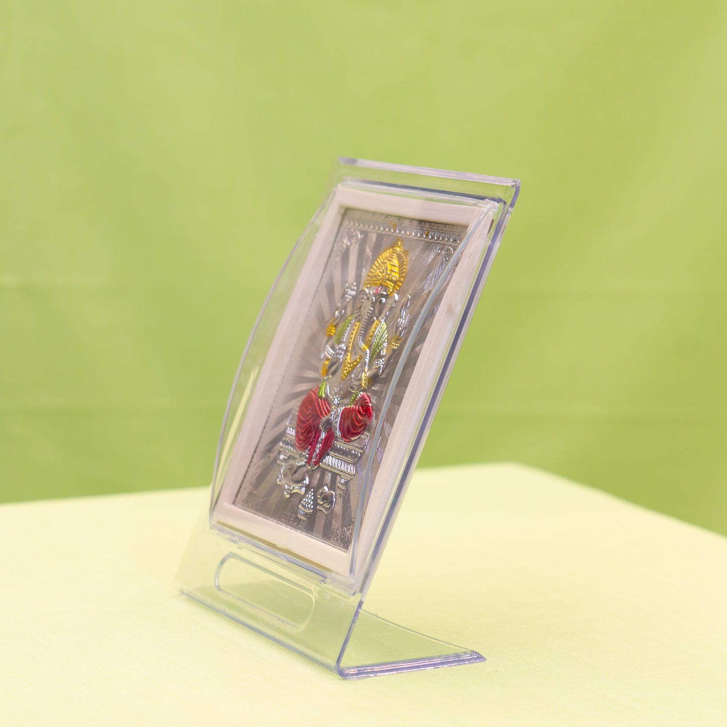 Silver Coated Ganesh Frame (No 2)