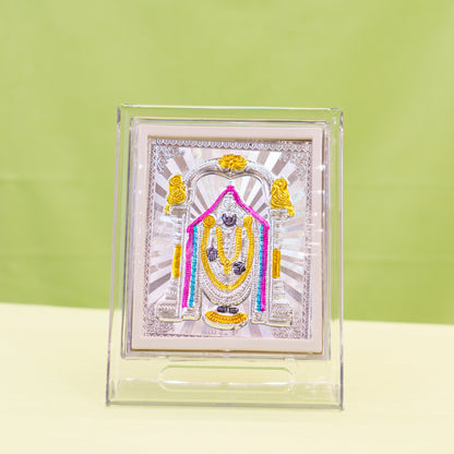 Silver Coated Balaji  Frame (No 2)
