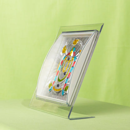 Silver Coated  Balaji Frame (No 3)