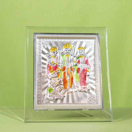 Silver Coated Ram Family Frame (No 3)
