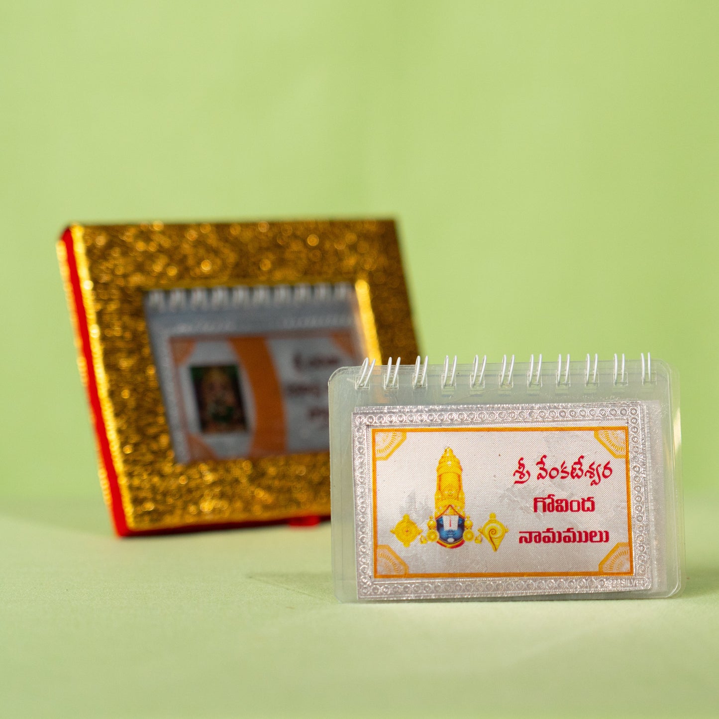 Silver Coated Govinda Namalu (Small)