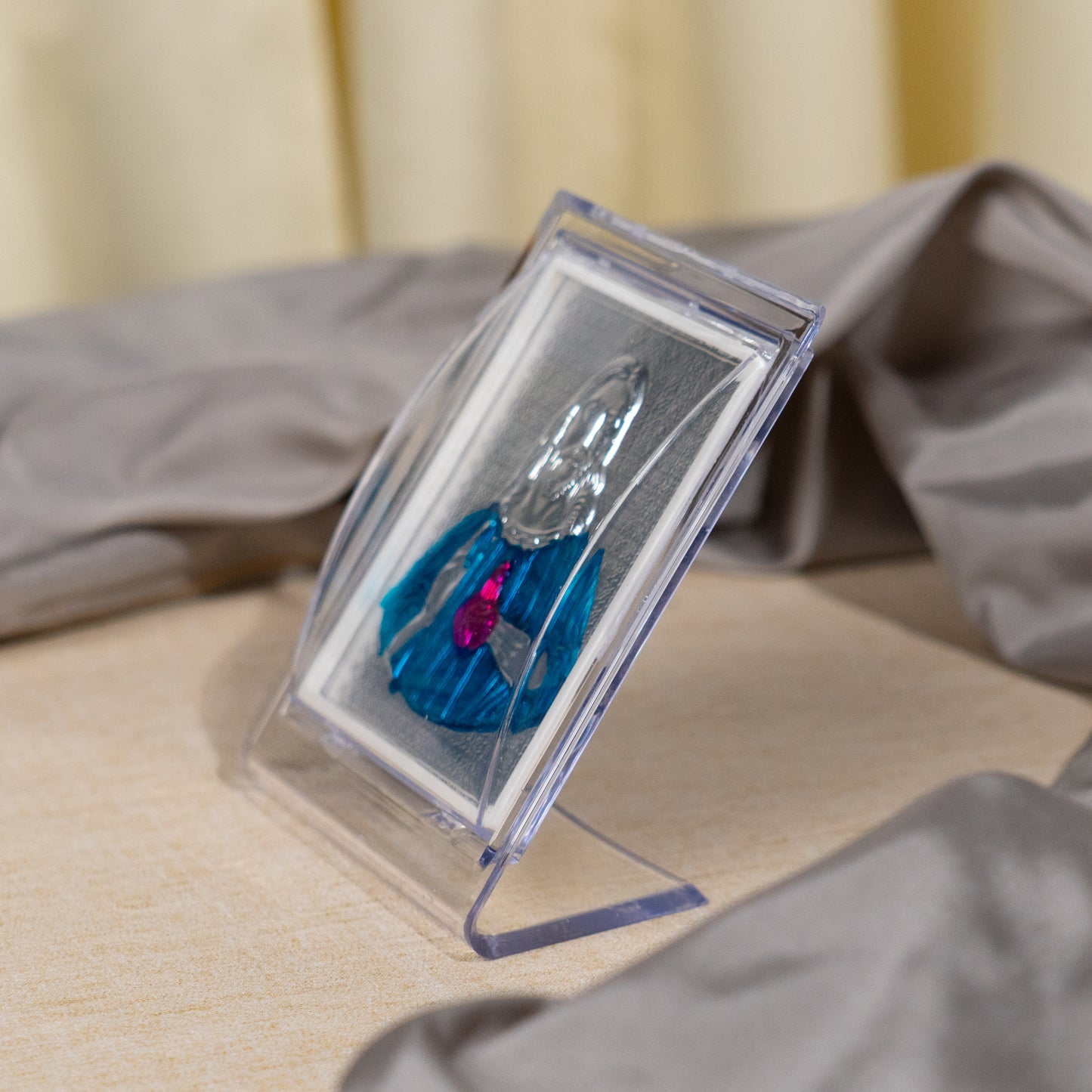 Silver Coated Jesus Frame (No 1)