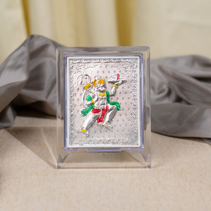 Silver Coated Hanuman  Frame (No 1)