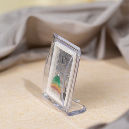 Silver Coated Makkah  Frame (Mini)