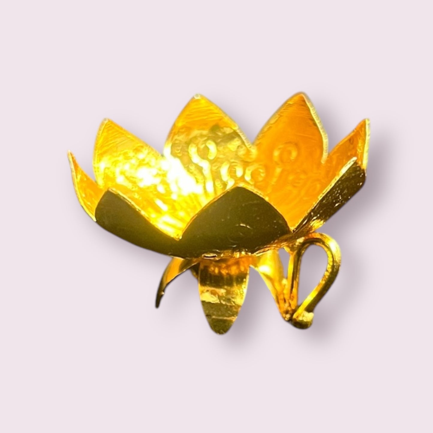 GOLD COATED ASHTADALA PADMAM
