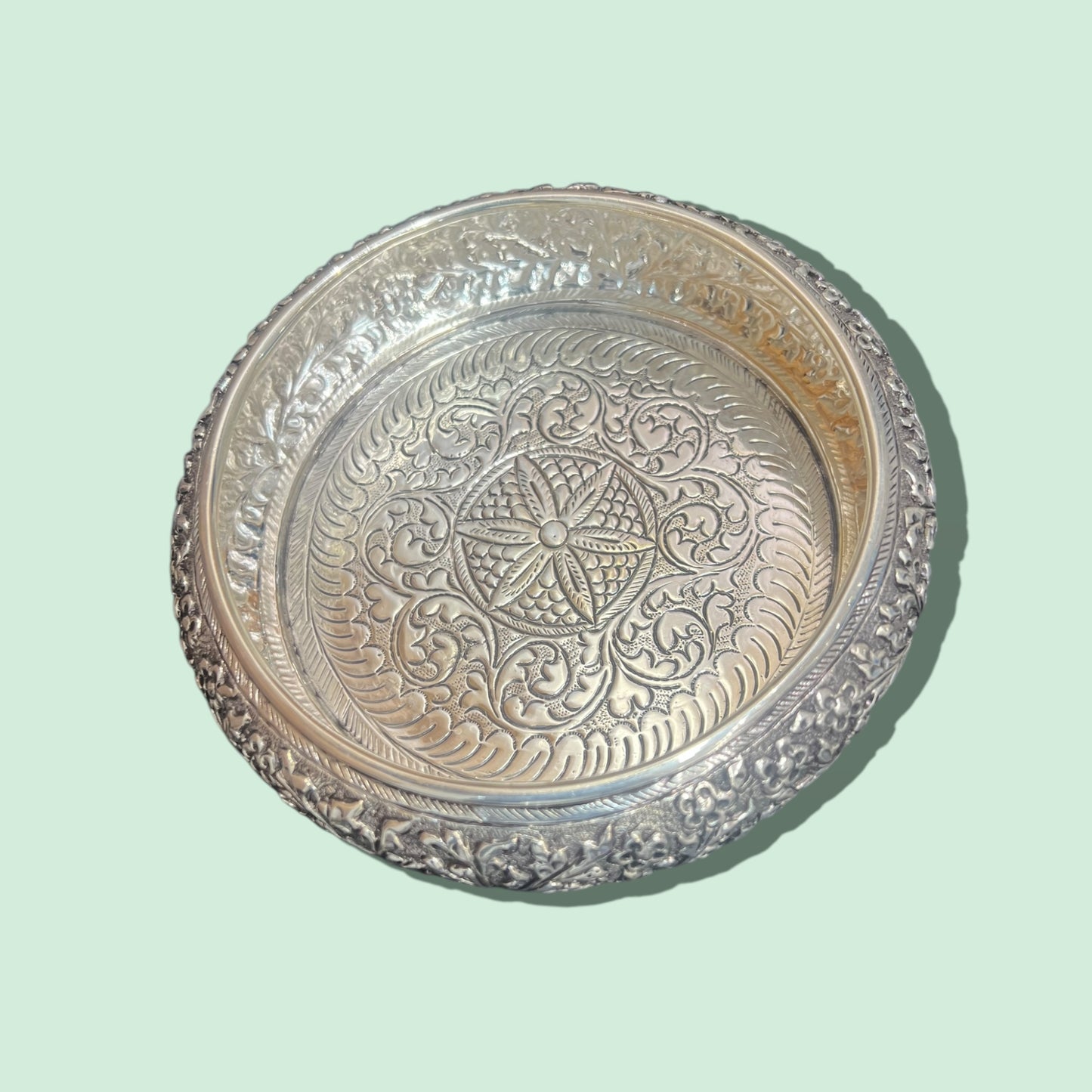 92.5 ANTIQUE ELEPHANT PLATE