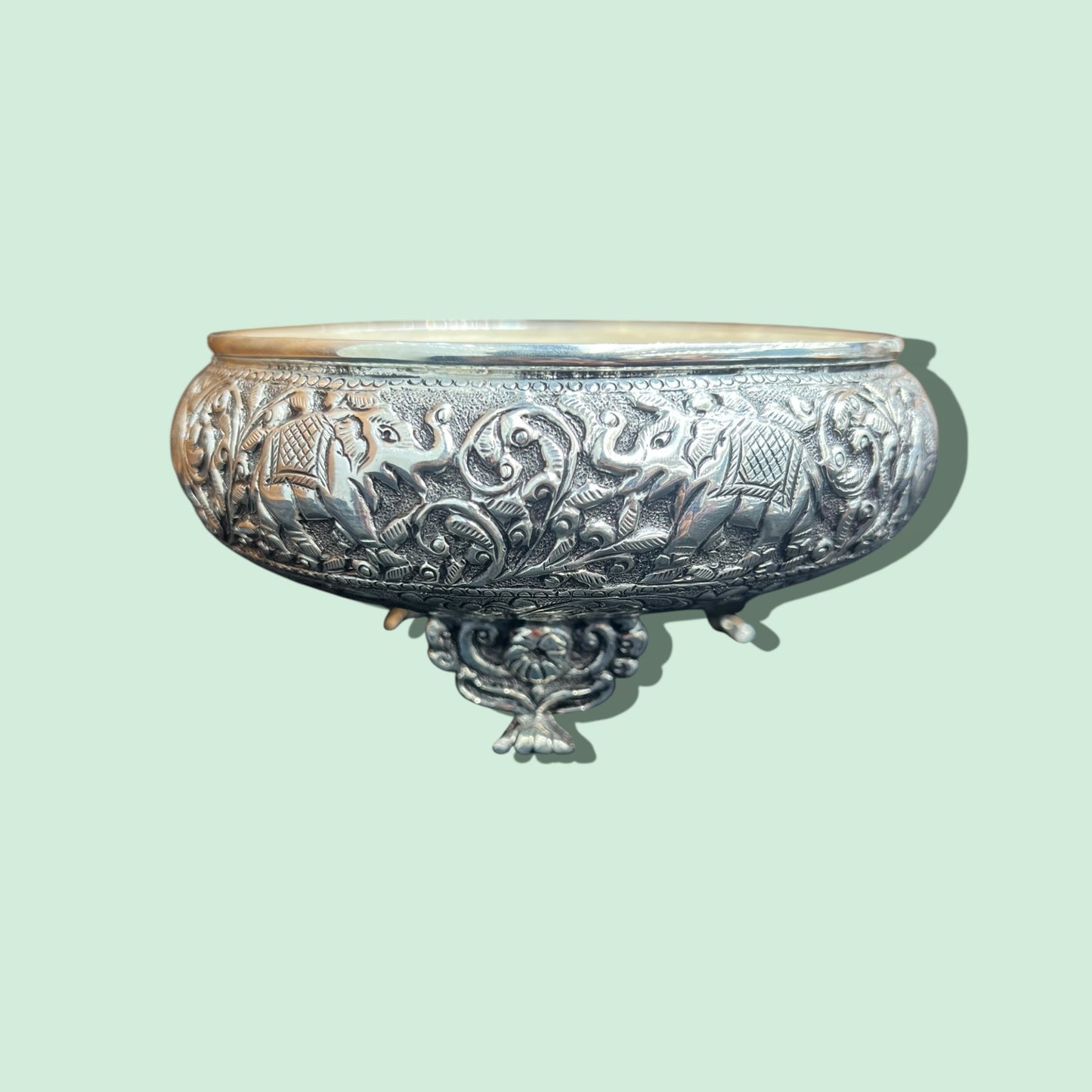 92.5 ANTIQUE ELEPHANT PLATE