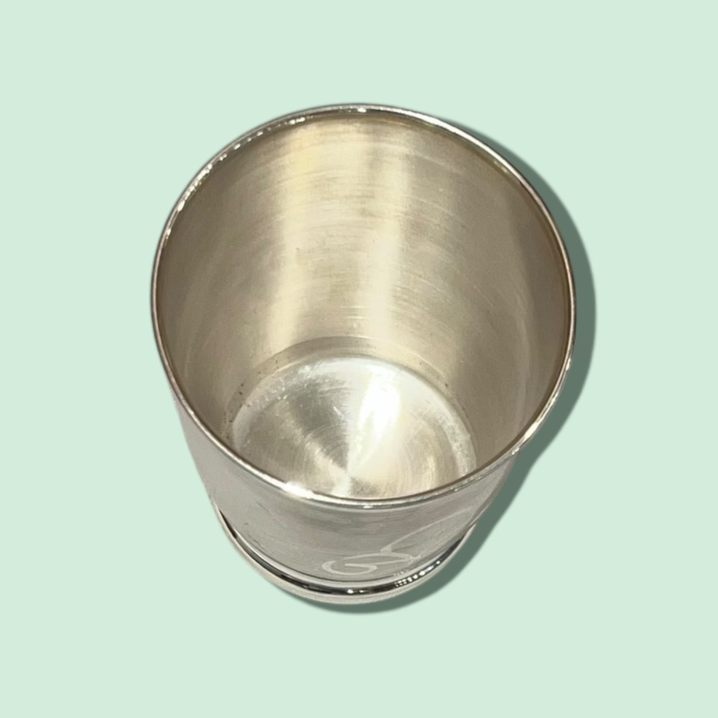 SILVER COKE GLASS