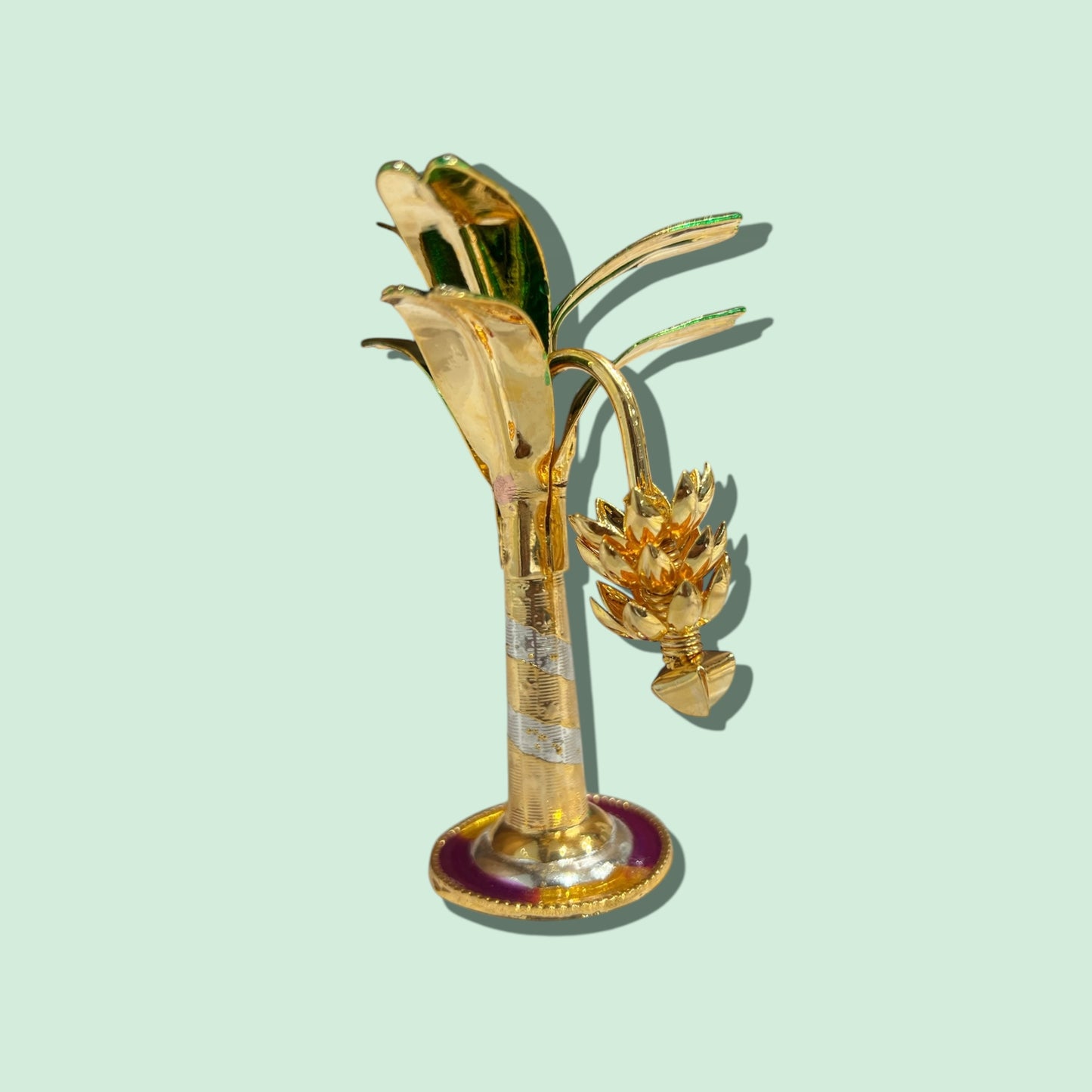 SILVER GOLD POLISH BANANA TREES