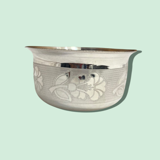 SILVER FANCY BOWL
