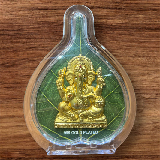 999 GOLD PLATED NO1 LEAF GANESH FRAMES
