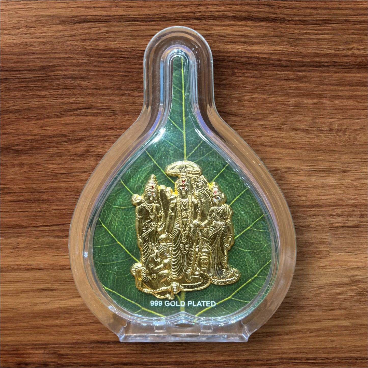 999 GOLD PLATED NO1 LEAF RAM PARIVAR FRAMES