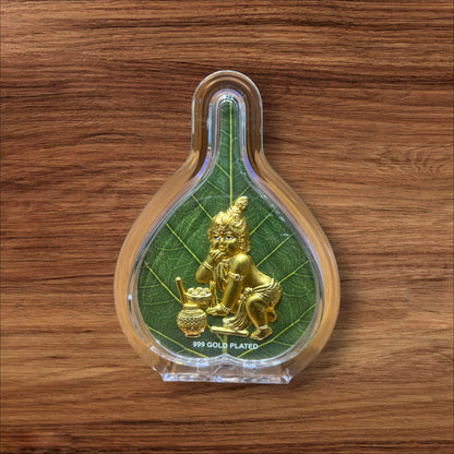 999 GOLD PLATED NO1 LEAF LADDU KRIISHNA FRAMES