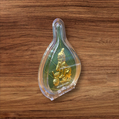 999 GOLD PLATED NO1 LEAF LADDU KRIISHNA FRAMES