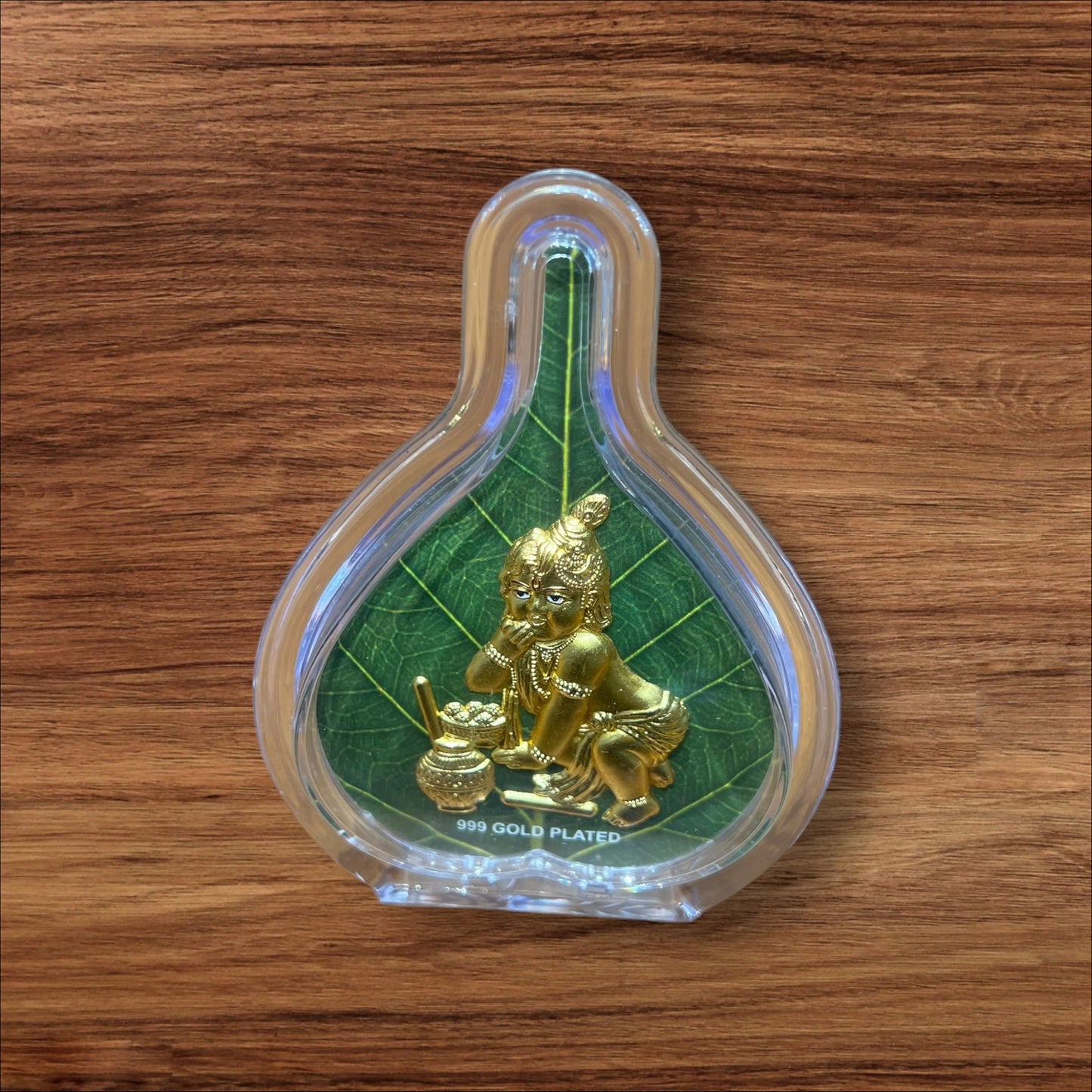 999 GOLD PLATED NO1 LEAF LADDU KRIISHNA FRAMES