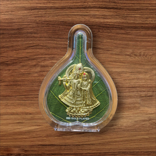 999 GOLD PLATED NO2 RADHA KRISHNA