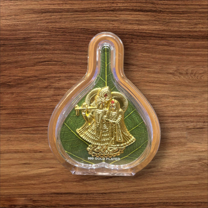 999 GOLD PLATED NO2 RADHA KRISHNA
