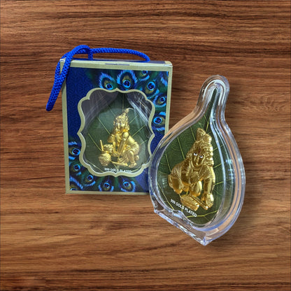 999 GOLD PLATED NO1 LEAF LADDU KRIISHNA FRAMES