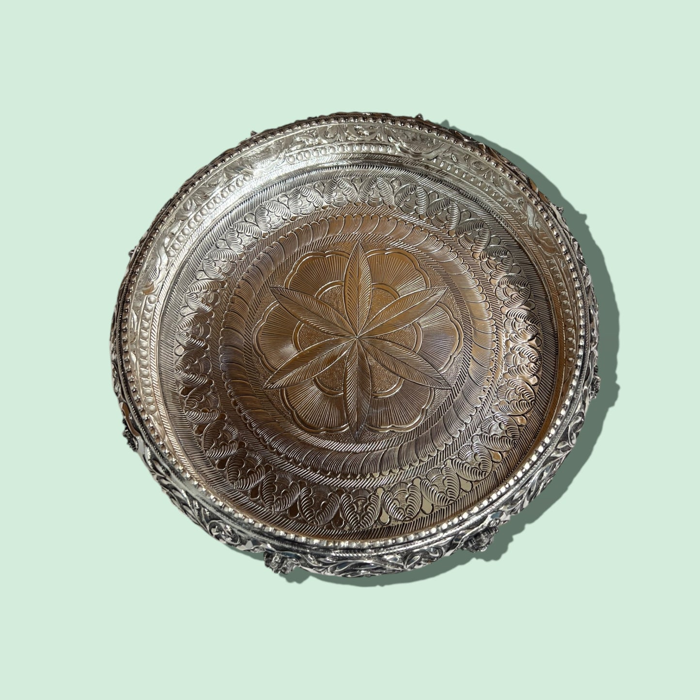 92.5 ANTIQUE ELEPHANT PLATE