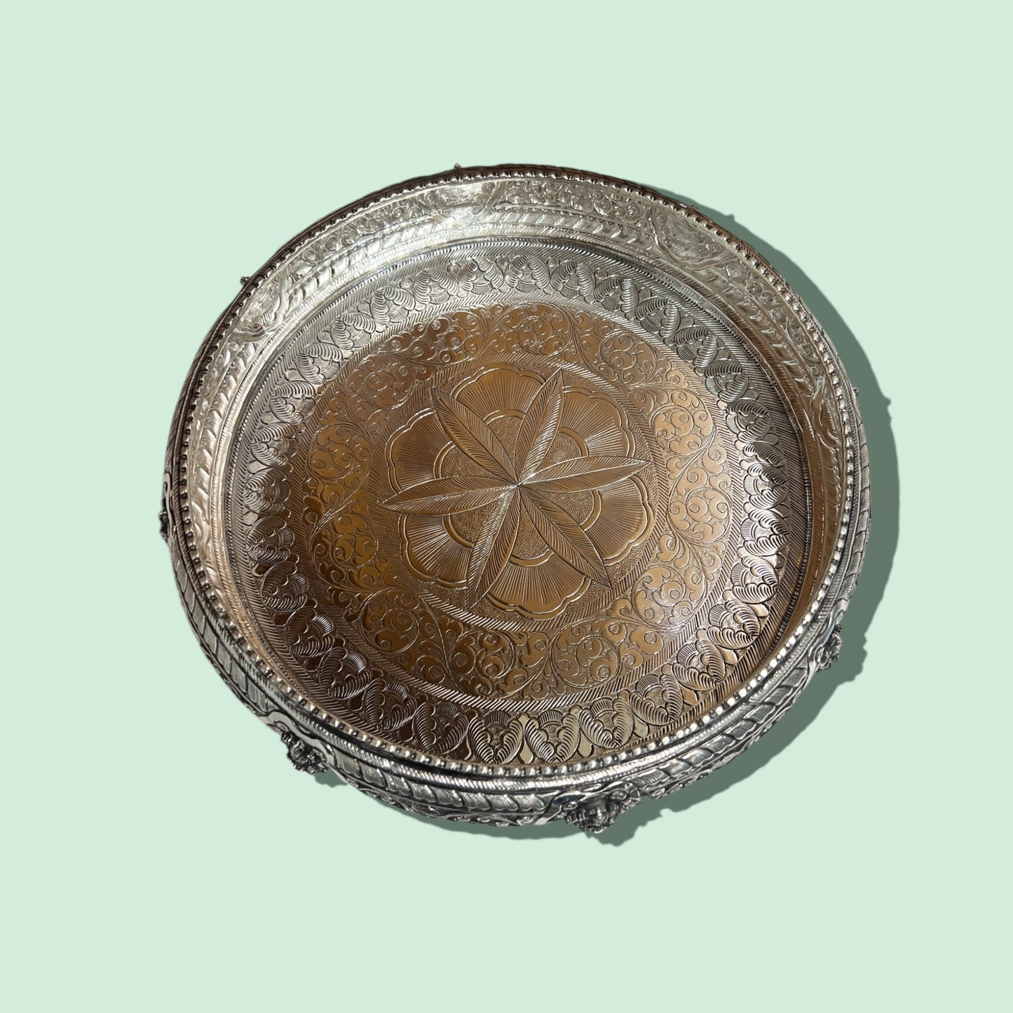 92.5 ANTIQUE ELEPHANT PLATE