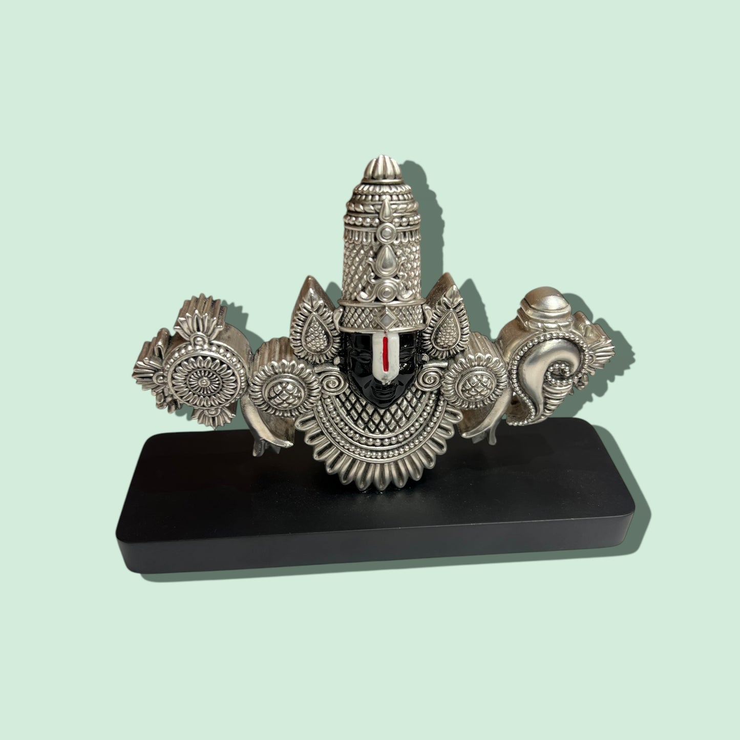 PURE SILVER PLATED BALAJI IDOL