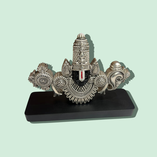 PURE SILVER PLATED BALAJI IDOL