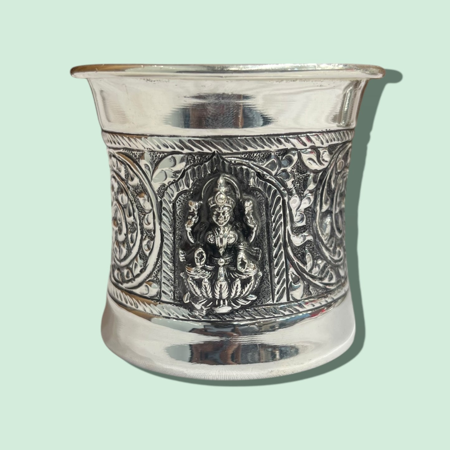 92.5 ANTIQUE PANCHAPATRA AND UDHARANI