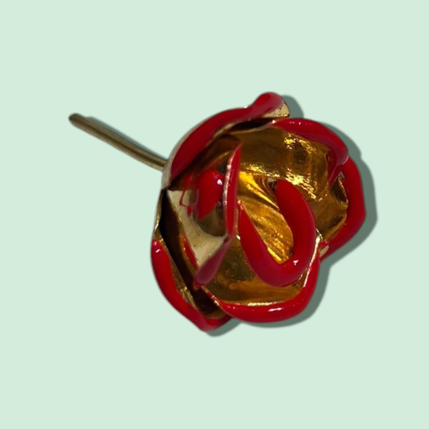 GOLD COATED ROSE FLOWER