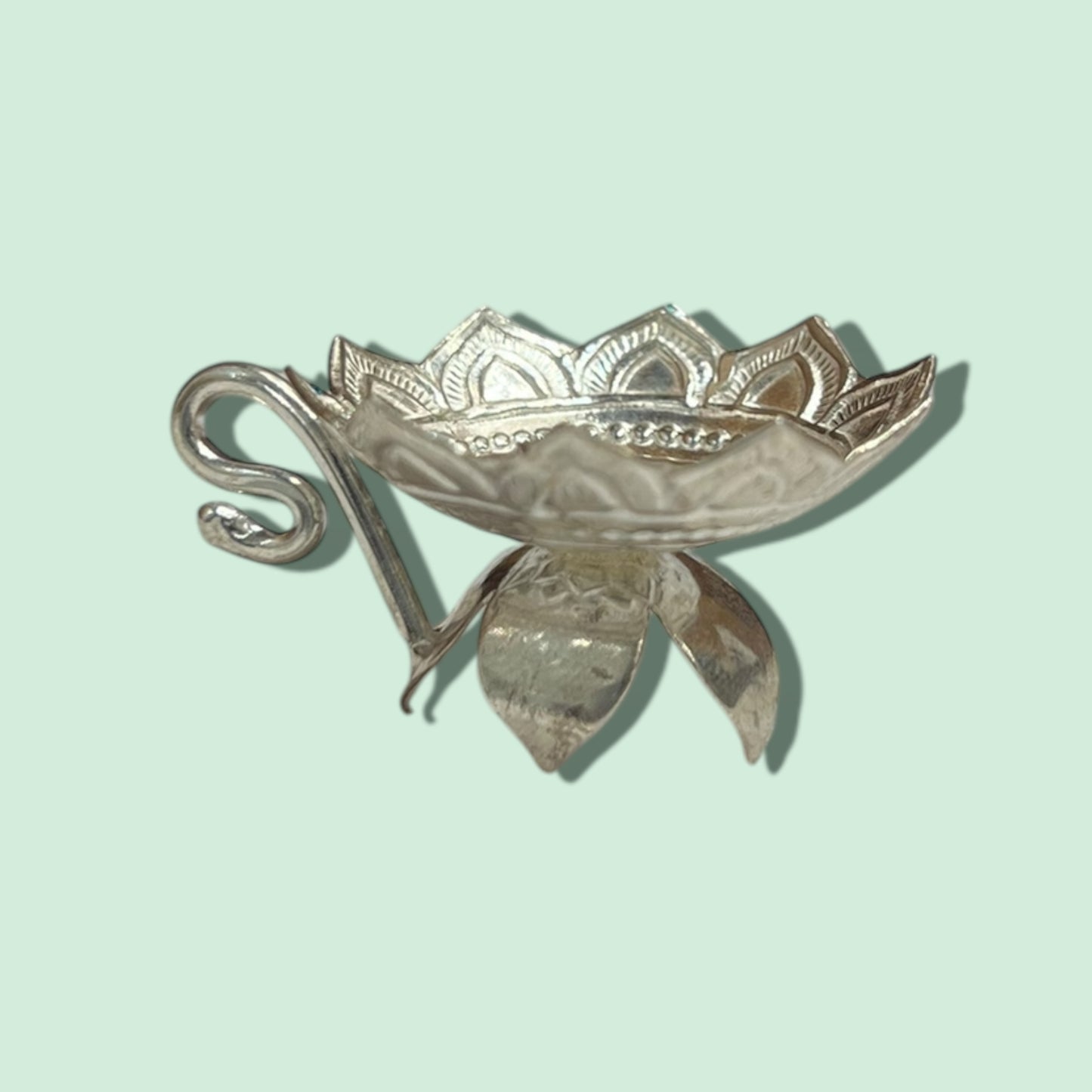 SILVER ASHATA DHALA PADMAM