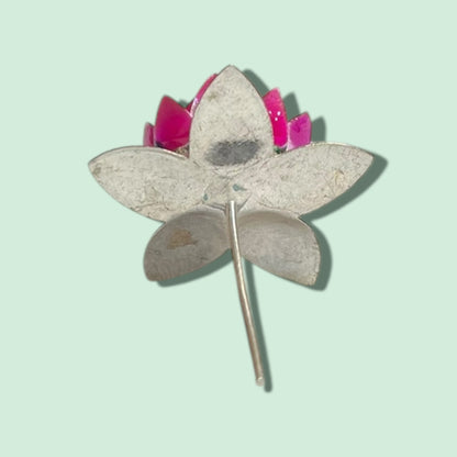 SILVER LOTUS FLOWER
