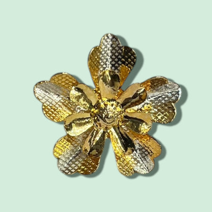 GOLD POLISH FLOWER
