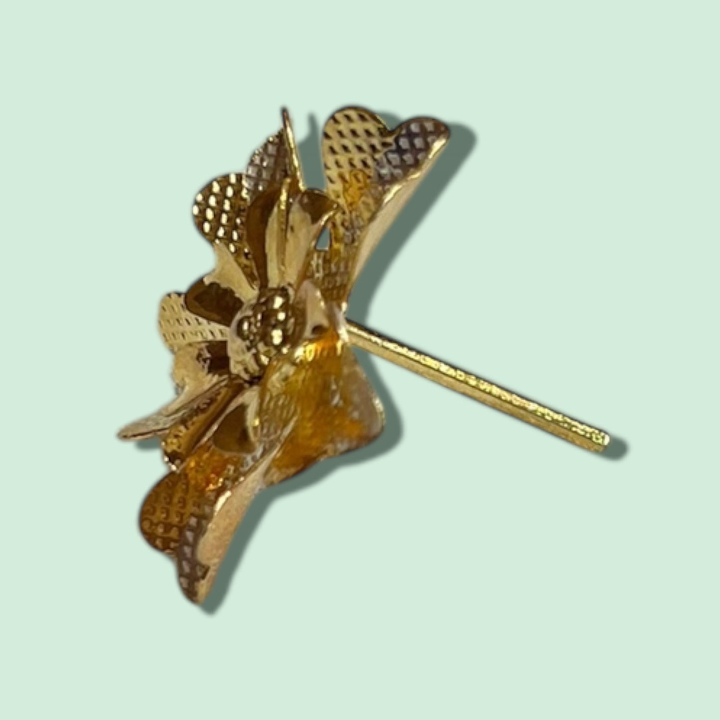 GOLD POLISH FLOWER