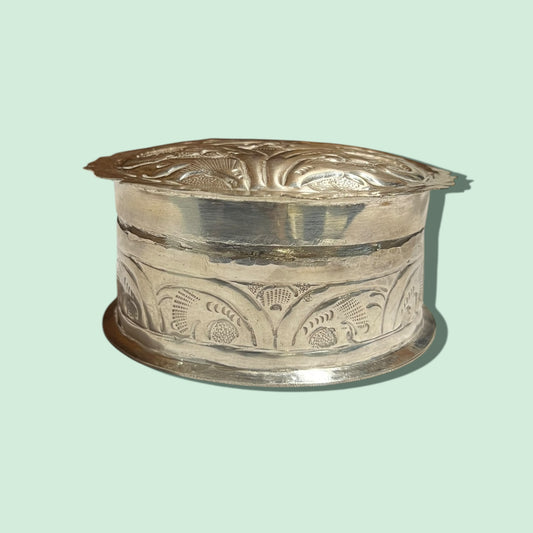 SILVER JEWELLERY BOX
