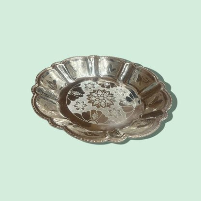 SILVER TAMBULAM PLATE