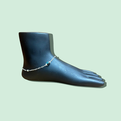 92.5 EVIL EYE ANKLETS