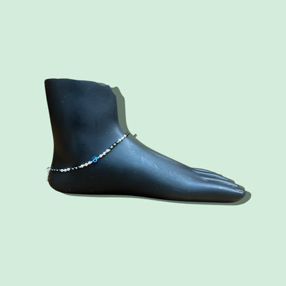 92.5 BABY EVIL EYE ANKLETS