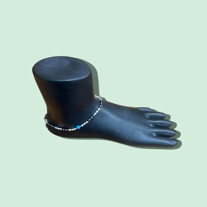 92.5 BABY EVIL EYE ANKLETS