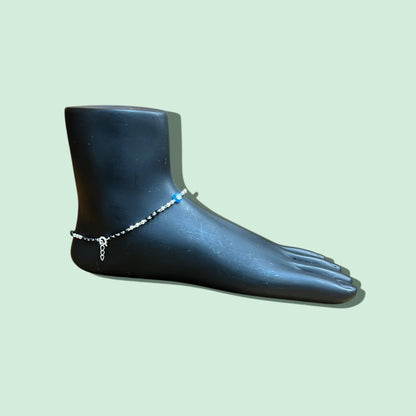 92.5 BABY EVIL EYE ANKLETS
