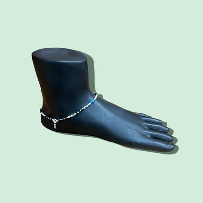 92.5 BABY EVIL EYE ANKLETS
