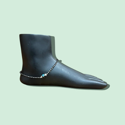 92.5 EVIL EYE ANKLET