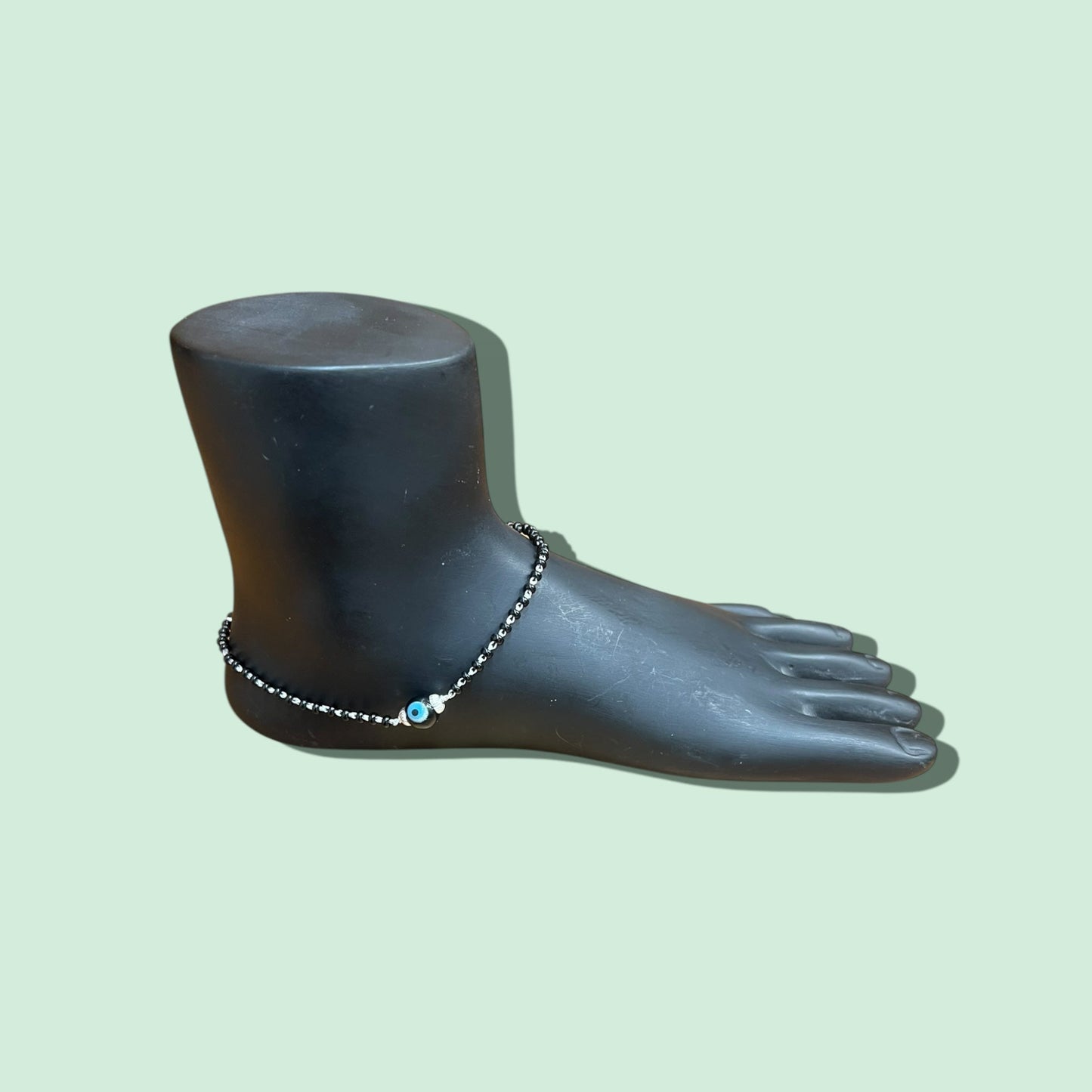 92.5 EVIL EYE ANKLET