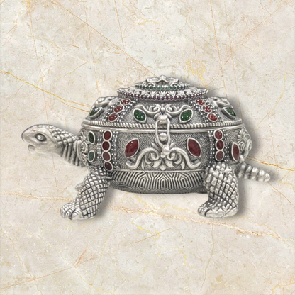 Emerald Antique Stone Kumkum Bharani
