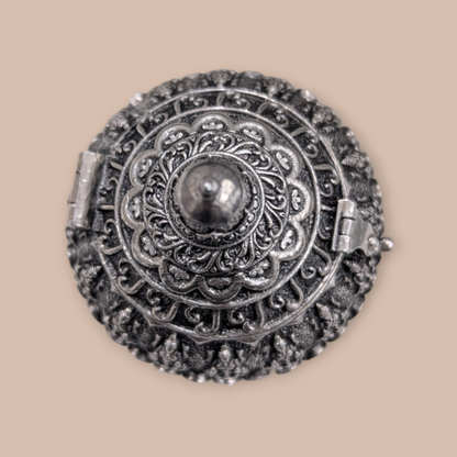 92.5 Antique Silver Kumkum Bharani