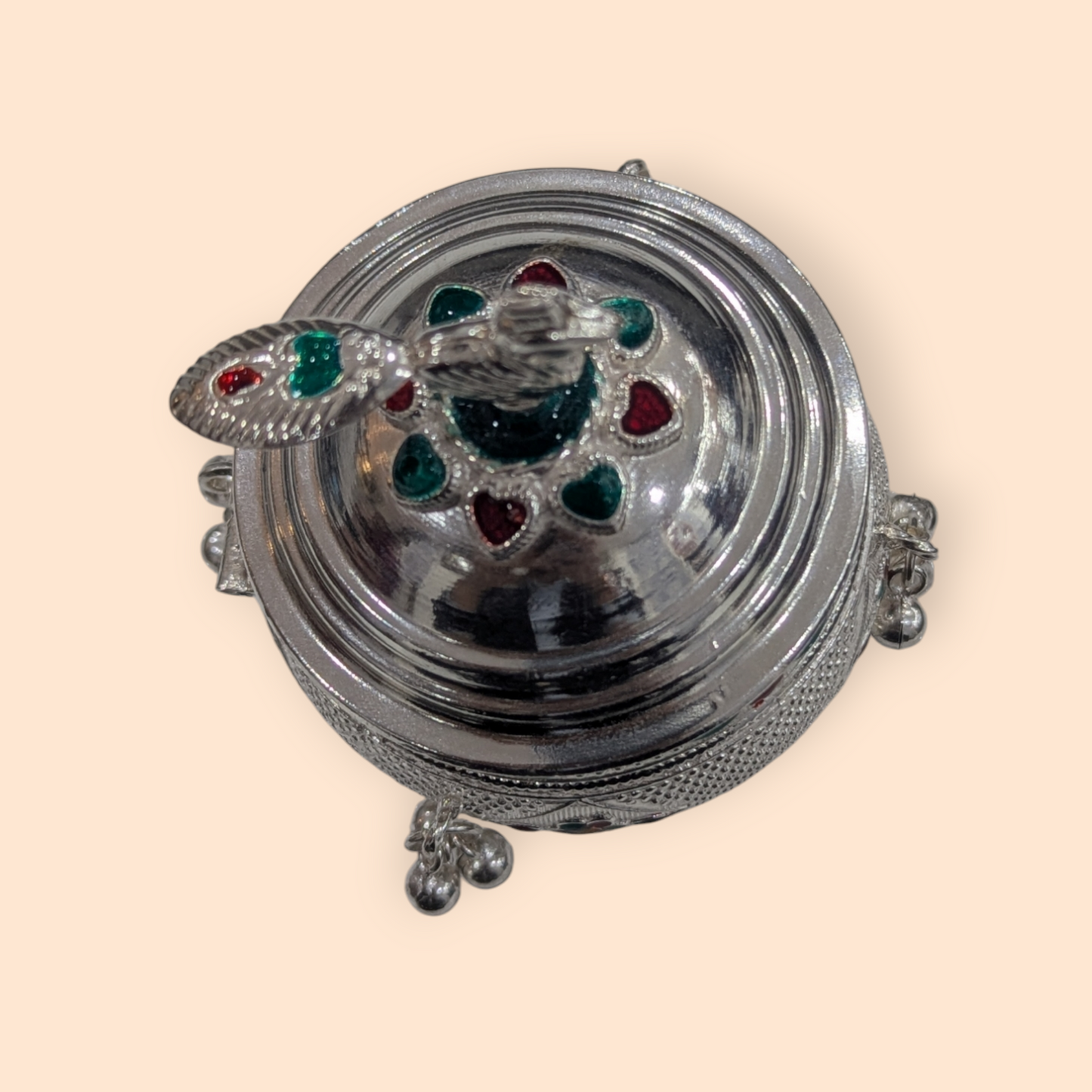 Silver Kumkum Bharani