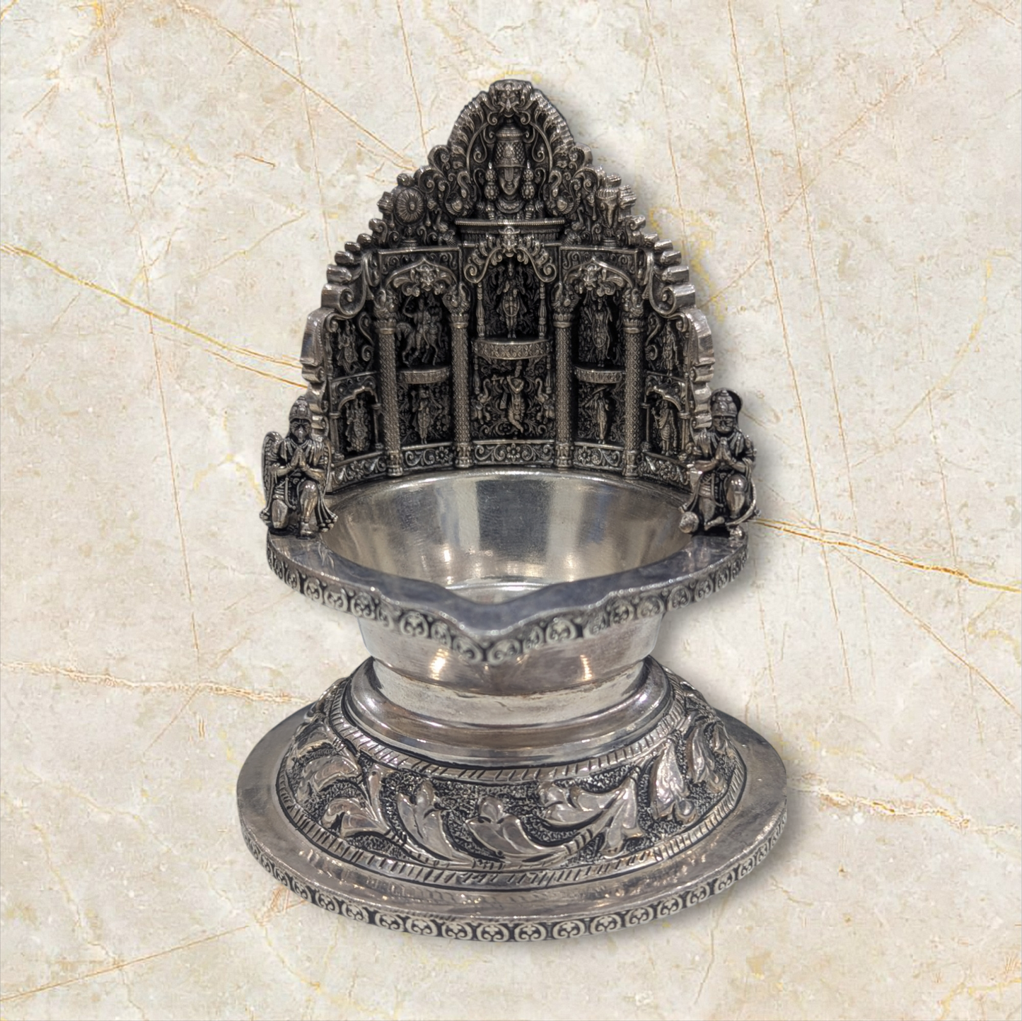 92.5 Antique Dasavtaram Kamakshi Diya