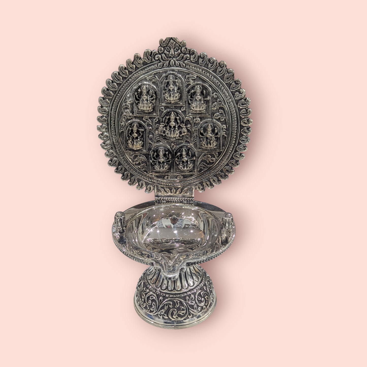 92.5 Antique Astlakshmi Kamakshi Diya