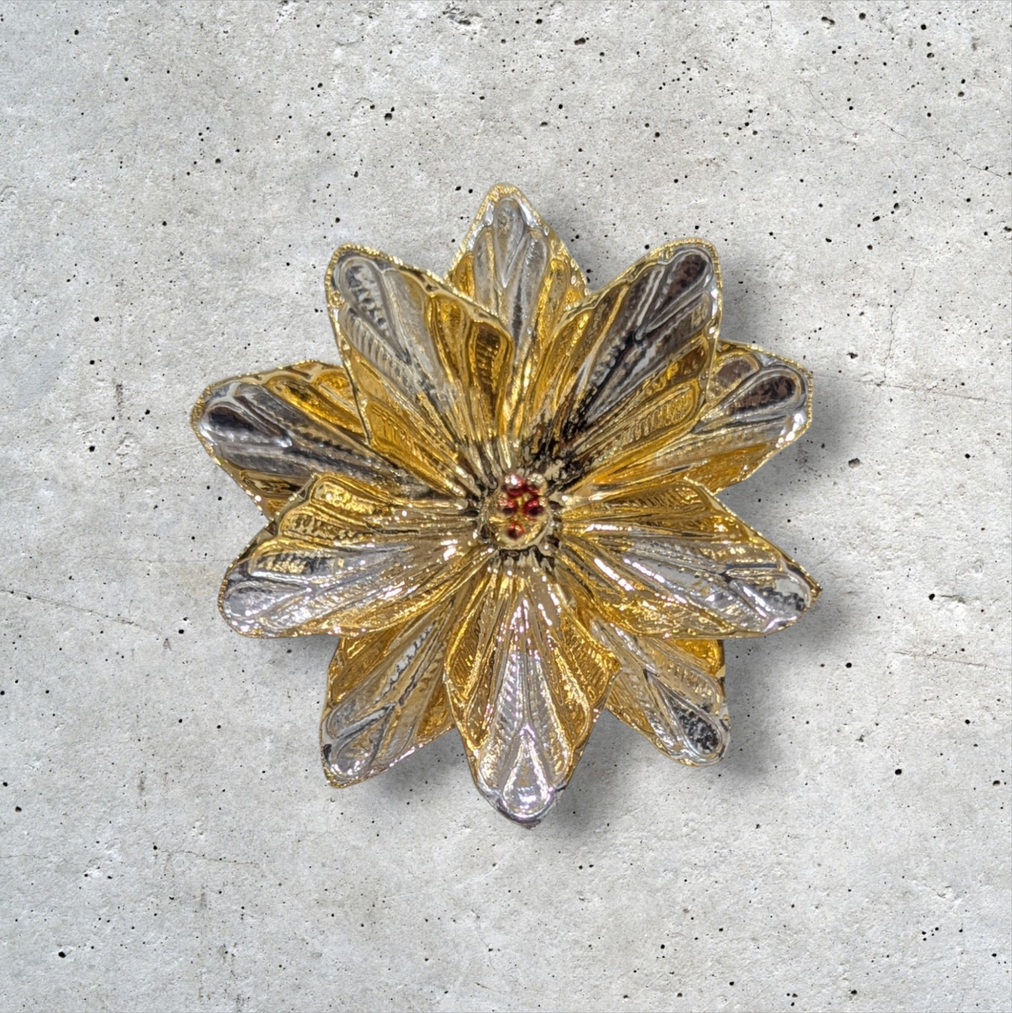 Silver Hibiscus Flower