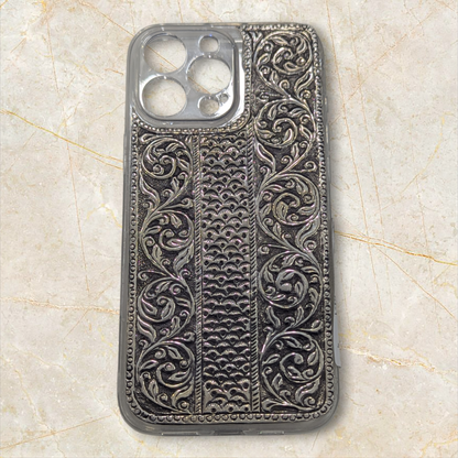 I Phone Silver Back Cover